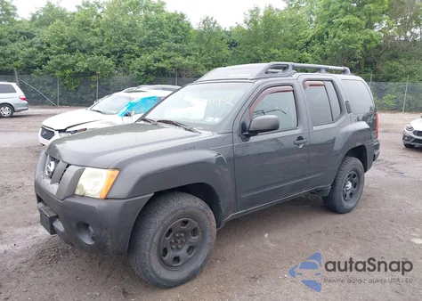 2008 Nissan Xterra X from USA, damaged, VIN 5N1AN08W28C532855